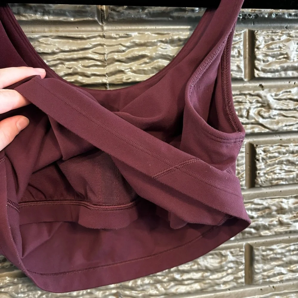 Lululemon Workout Top with Built-in Bra - Picture 2 of 5